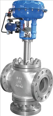Three way regulating valve