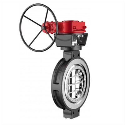 All metal seal butterfly valve
